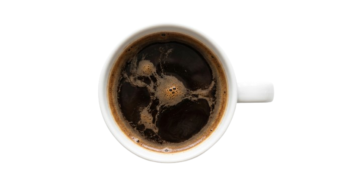 Full bodied pour-over coffee
