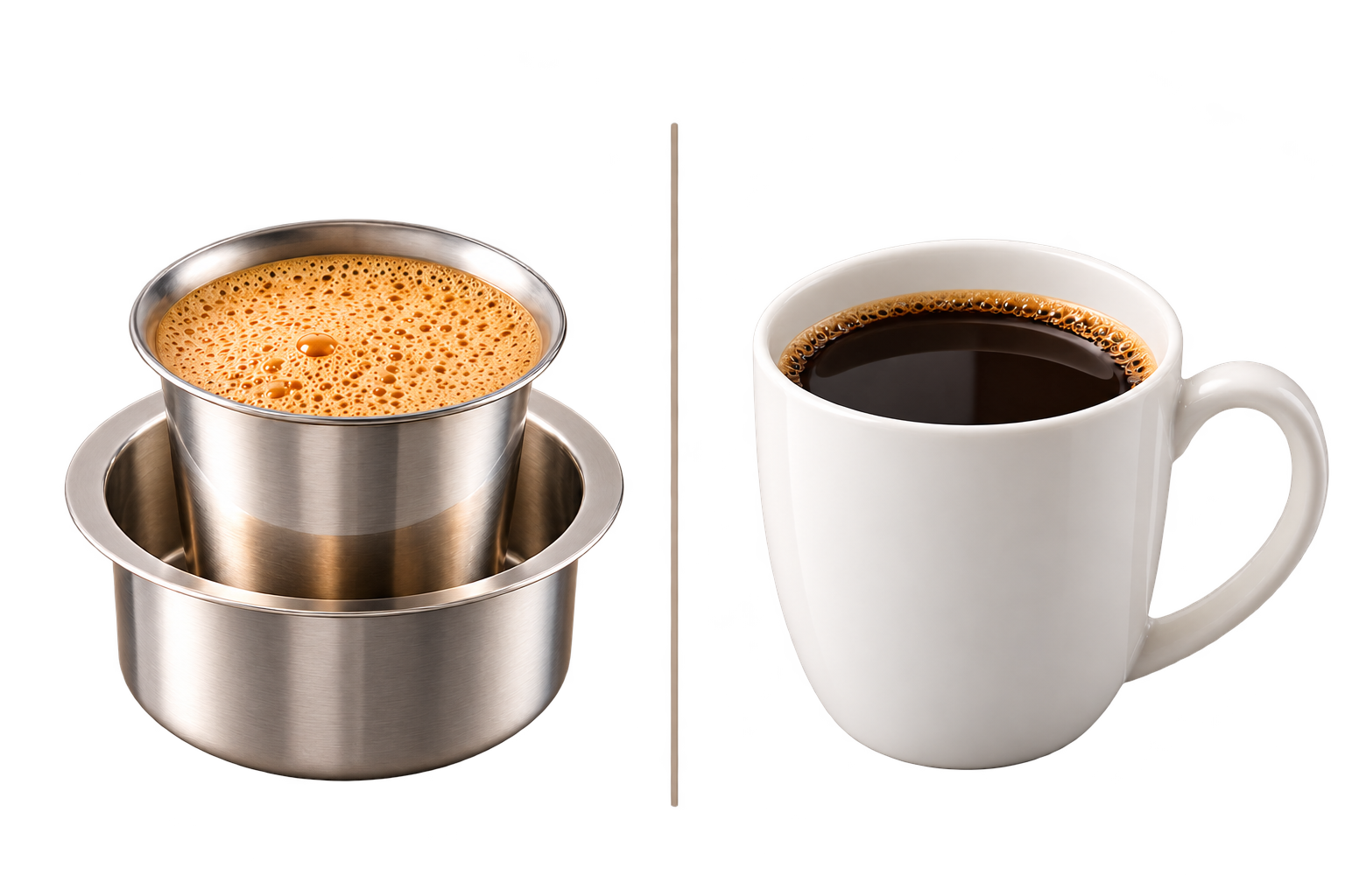 Decoction and drip brewing modes